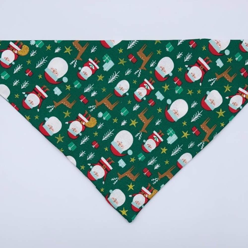 Handmade cozybeanz Cotton Over The Collar/Slide on Puppy Bandana